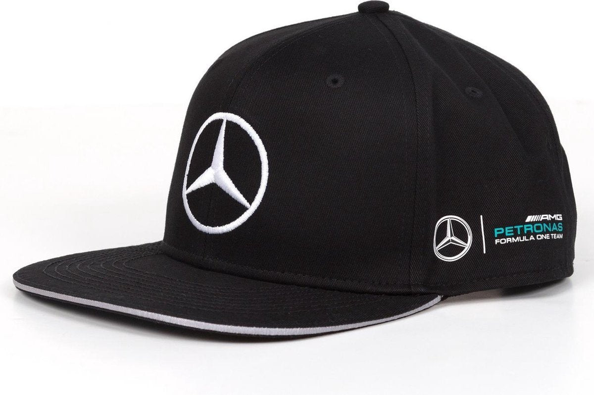 Mercedes-AMG Petronas Motorsport Men's Valtteri Bottas Team Baseball Cap 2021 Black-RP Teamwear
