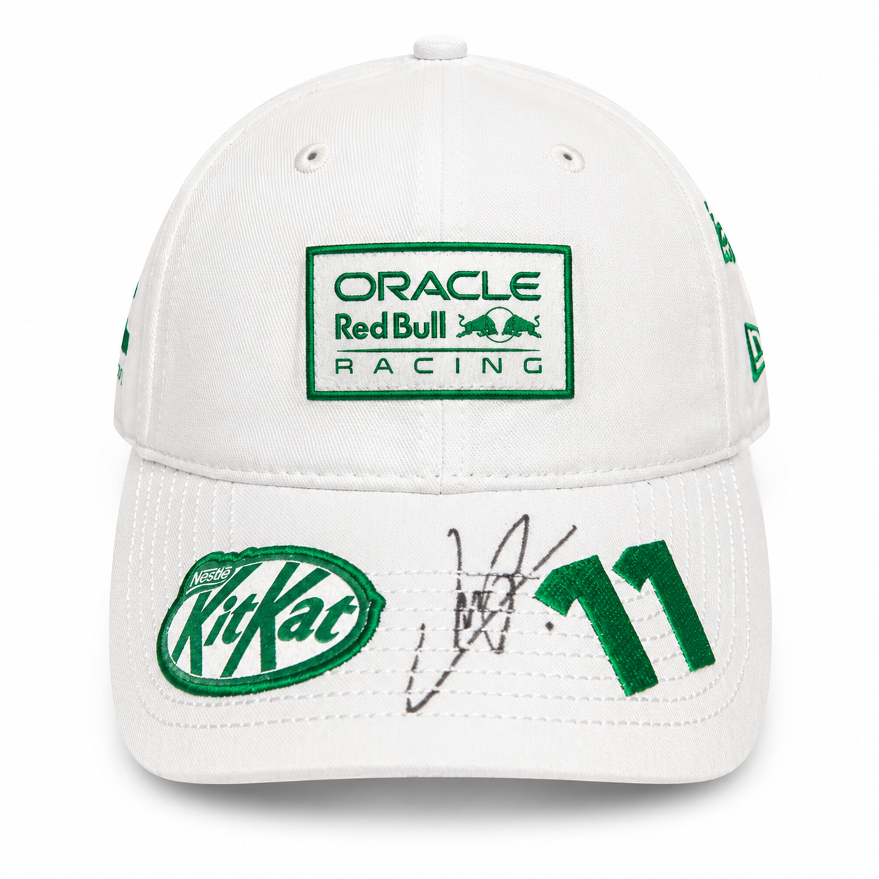 Red Bull Racing Sp Logo Baseball Cap Checo Signed - Fanwear
