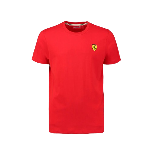 Scuderia Ferrari Classic Crew Neck T-Shirt Red 2018-Fanwear