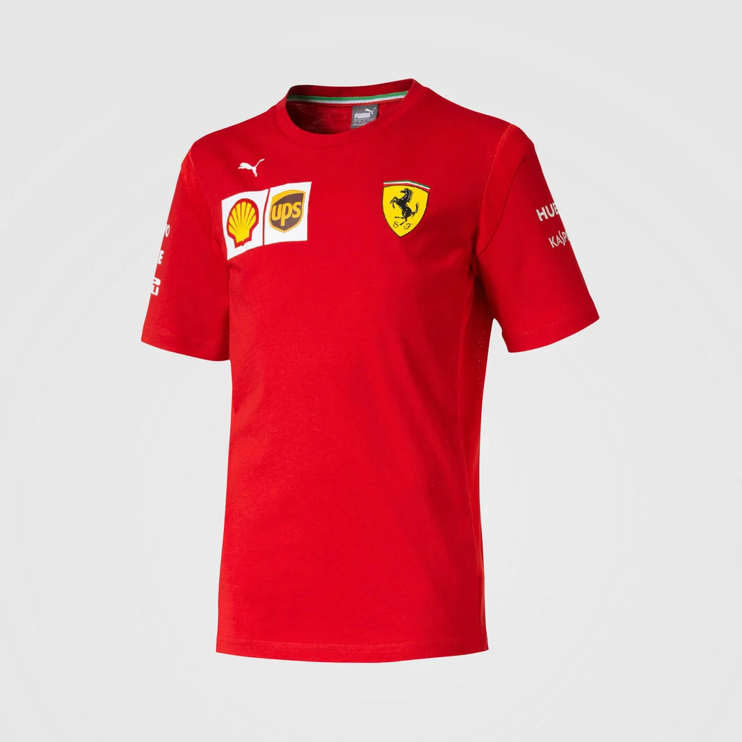 Scuderia Ferrari Kids Team T-Shirt Red 2019-RP Teamwear