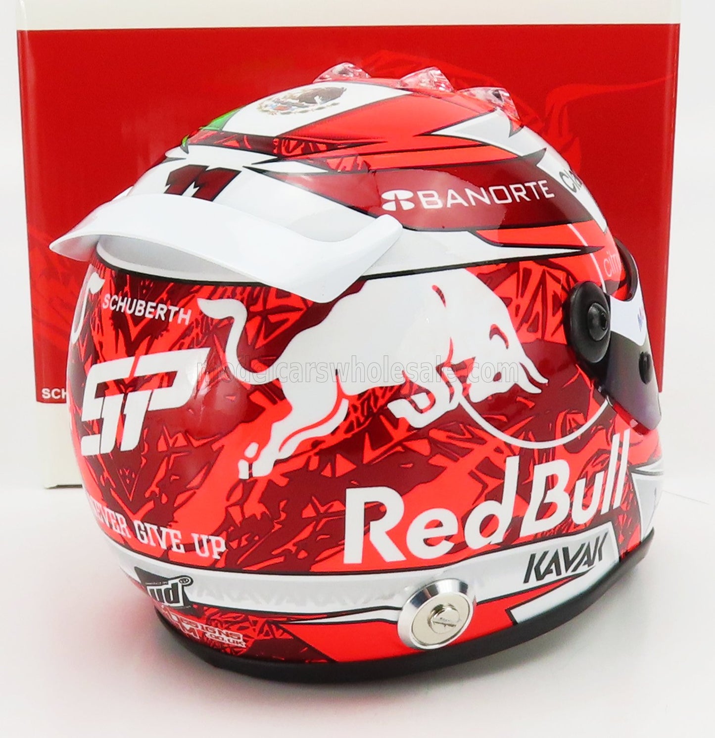 1:2 Scale Model | Red Bull Racing Mini Helmet Sergio Perez Austrian GP 2022