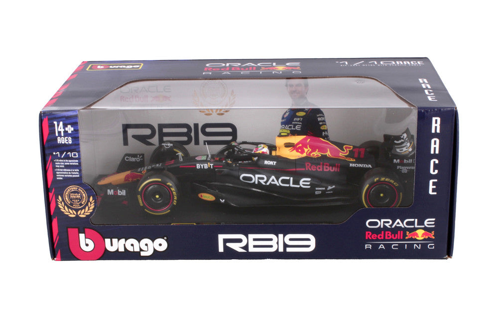 1:18 Scale Model | Red Bull Rb19 Sergio Pérez With Driver Car