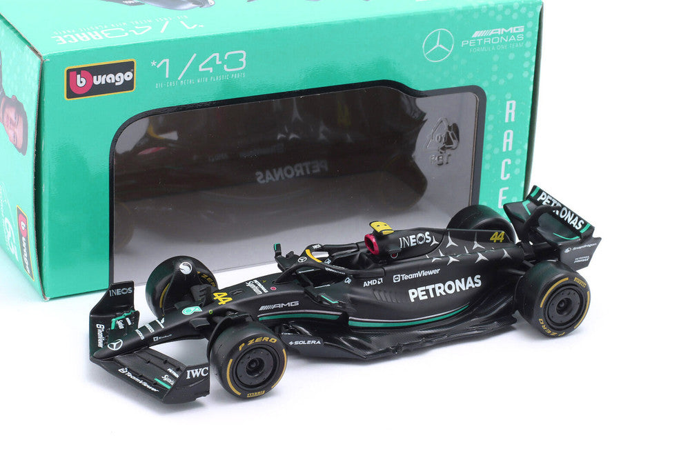 1:43 Scale Model | Mercedes W14 Lewis Hamilton Without Driver Car