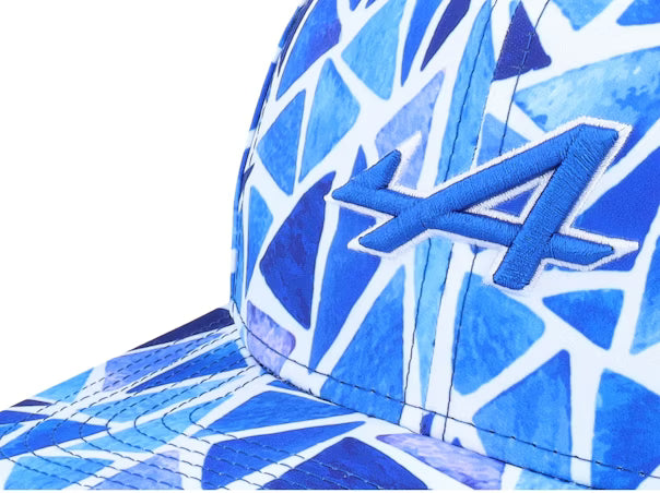 Alpine Special Edition Barcelona AOP White Cap 2024-RP Teamwear