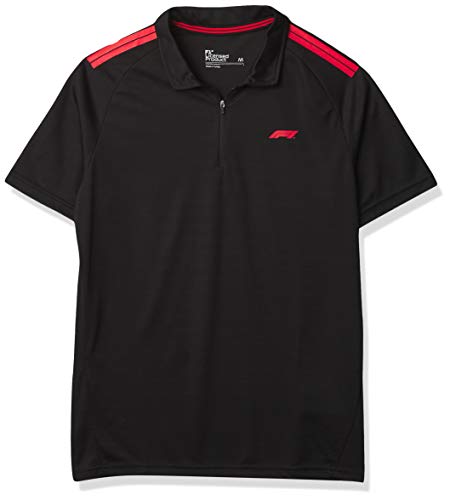 F1 Tech Polo Shirt 2020 Black-Fanwear