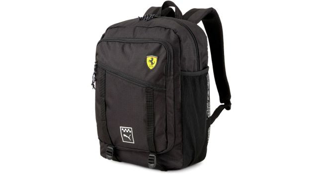 Scuderia Ferrari PU Sportswear Black Grey Backpack - Fanwear