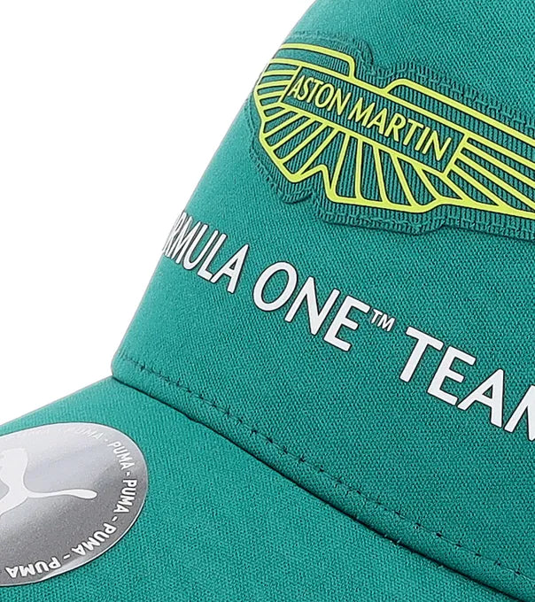 Aston Martin F1 Team Green Cap Fernando Alonso Signed