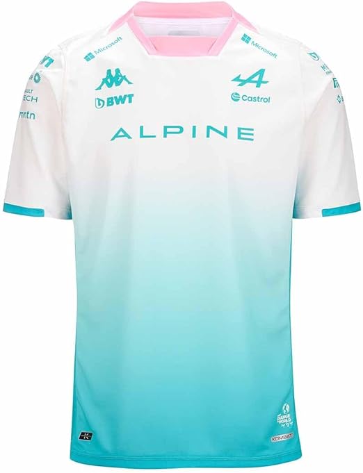 Alpine Special Edition Esteban Ocon Team T-Shirt Miami 2024-RP Teamwear