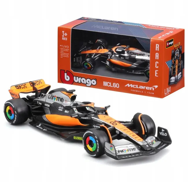1:43 Scale Model | Mclaren Mcl60 Piastri Without Driver Car