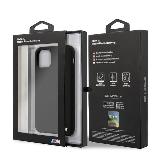 BMW iPhone 11 Pro Max Silicone Case - M Series - Black