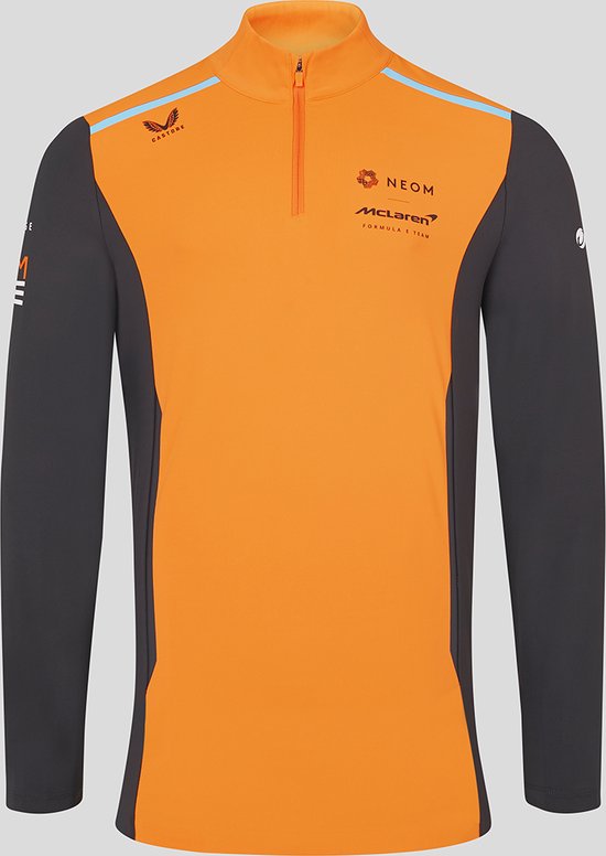 McLaren Men's Quarter Zip Shadow Black 2025 - Fanwear