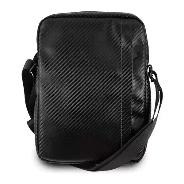 BMW Tablet Bag 8" PU Leather PU Carbon Red Stripe