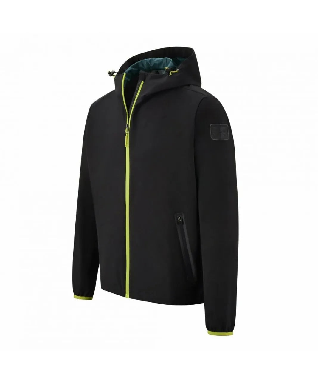 Aston Martin F1 Rain Jacket Black 2021-Fanwear