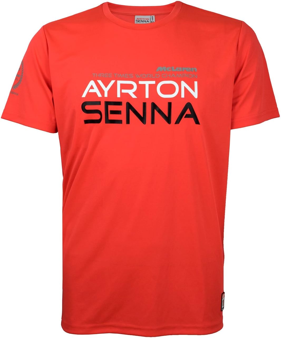 Ayrton Senna Men's T-Shirt 3 Times World Champion Mclaren