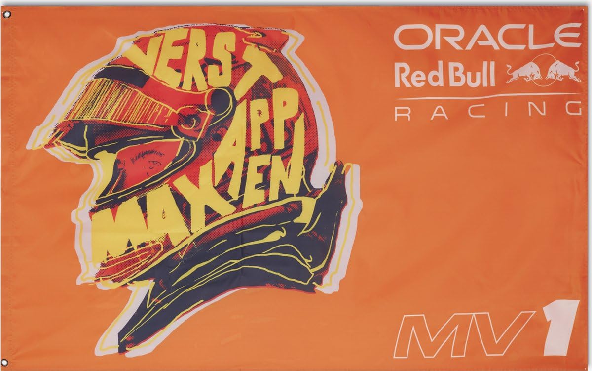 Red Bull Racing Fanwear Max Verstappen Orange Flag - 2024