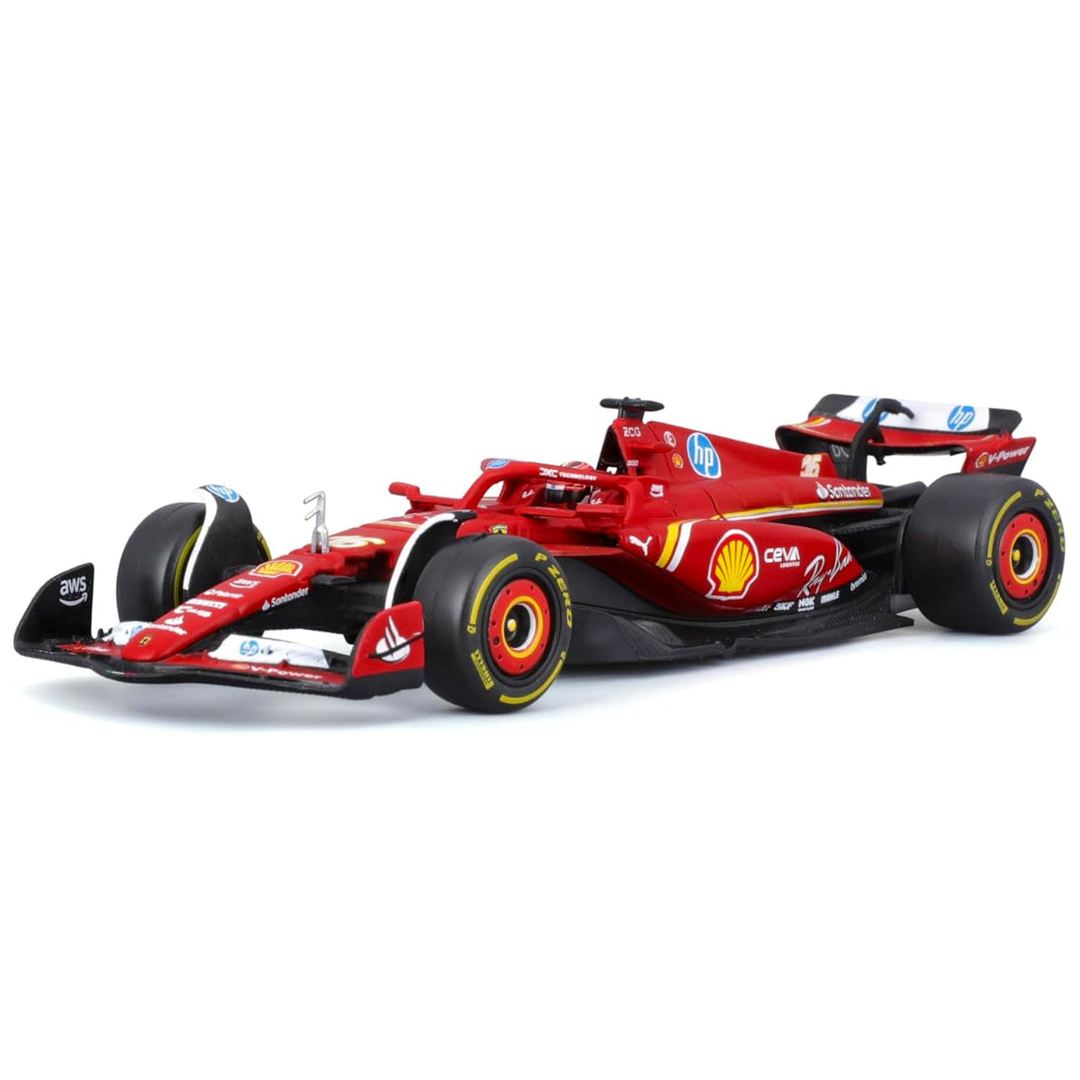 1:24 Scale Model | Scuderia Ferrari SF-24 Charles Leclerc With Driver Car