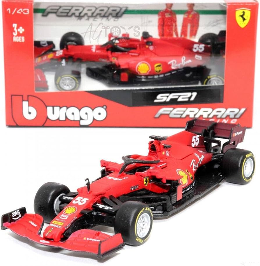 1:43 Scale Model | Scuderia Ferrari F1 Assorted Car