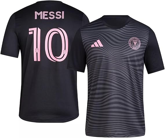 Adidas Men's Messi Miami T-Shirt Black 2025