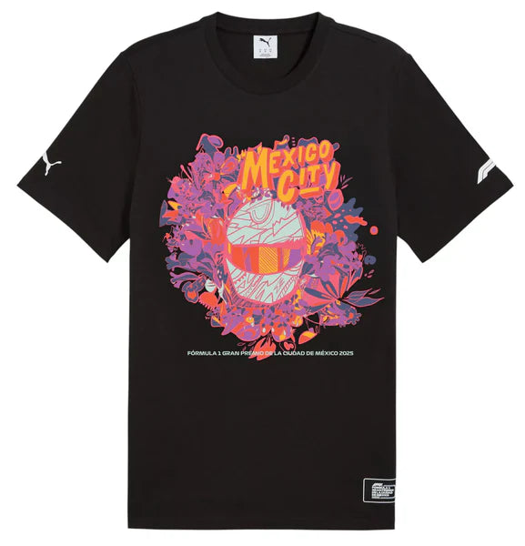 F1 Special Edition Mexico T-Shirt Black 2025-Fanwear