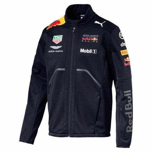 Red Bull Racing Men's Team Softshell Jacket 2018-RP Teamwear
