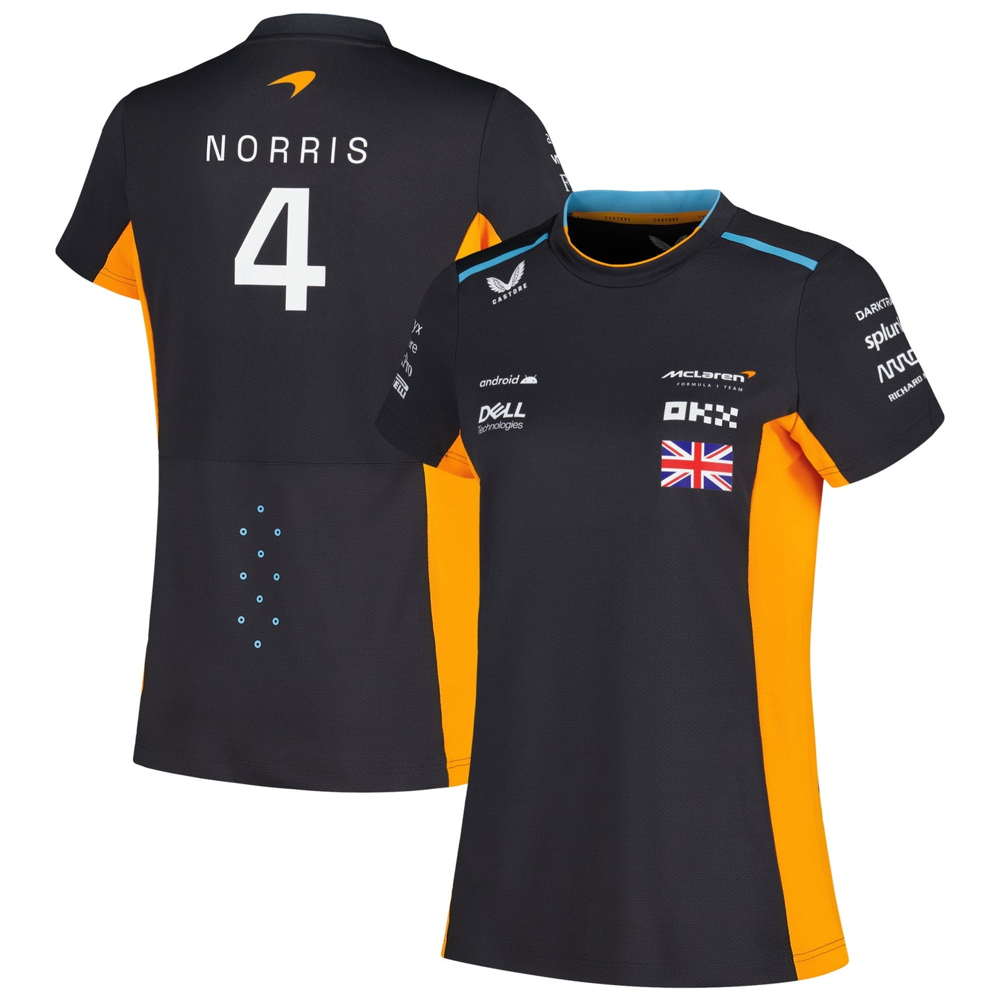 Mclaren Women's Set Up T-Shirt Lando Norris Phantom 2023-RP Teamwear