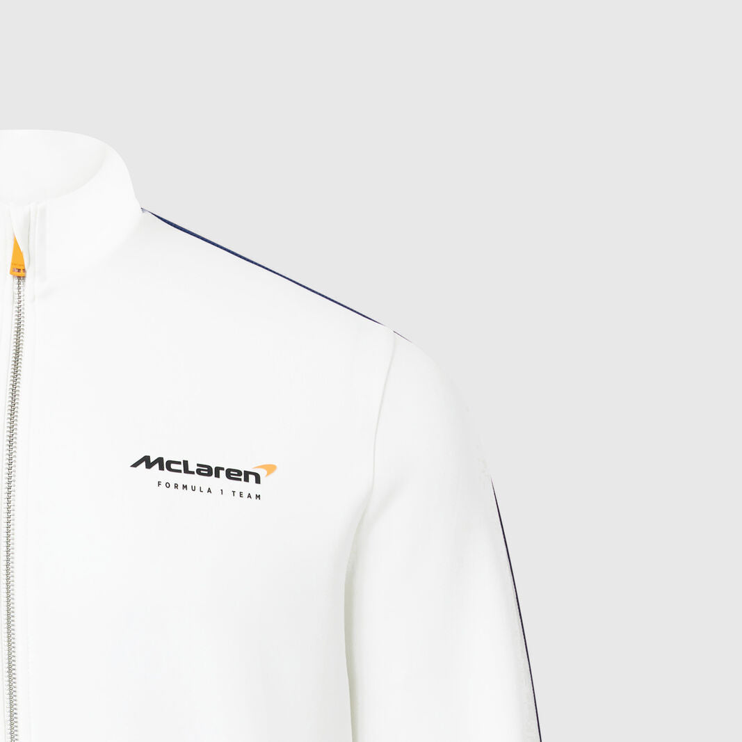 Mclaren Men's Gulf Track Jacket White 2022-Fanwear
