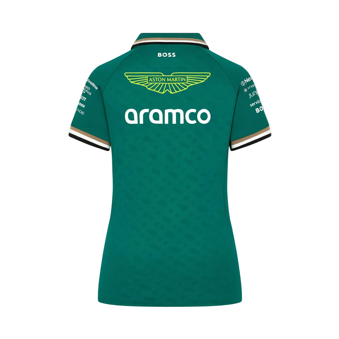 Aston Martin F1 Women's Team Polo Green 2024-RP Teamwear