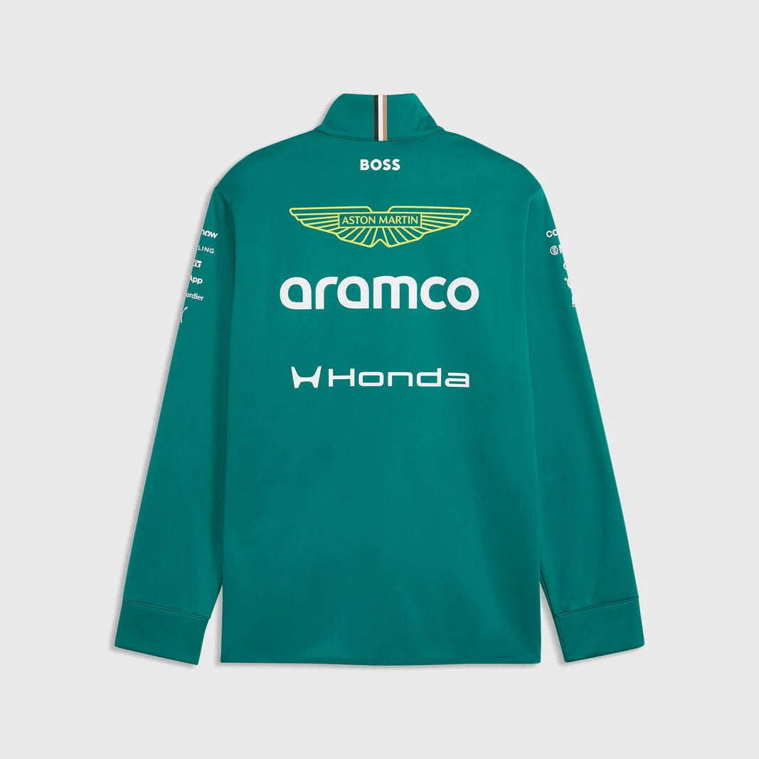 Aston Martin F1 Softshell Jacket Green 2026 - RP Teamwear