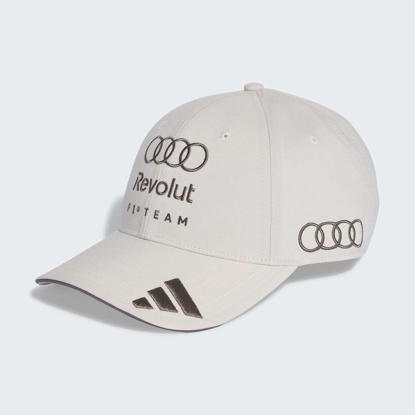 Audi F1 Team Team Baseball Cap Chalk Pearl 2026 - RP Teamwear