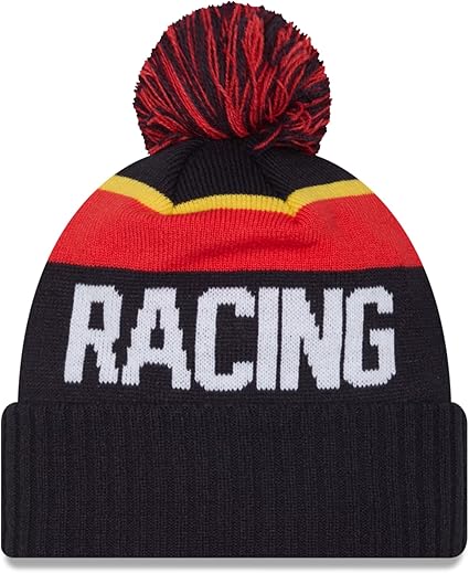 Red Bull Racing Wordmark Pom Beanie 2025-Fanwear