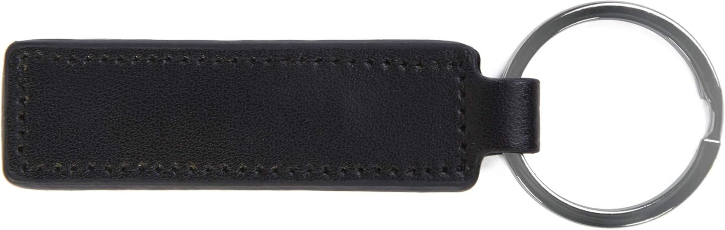 Lamborghini Leather Black Keyring