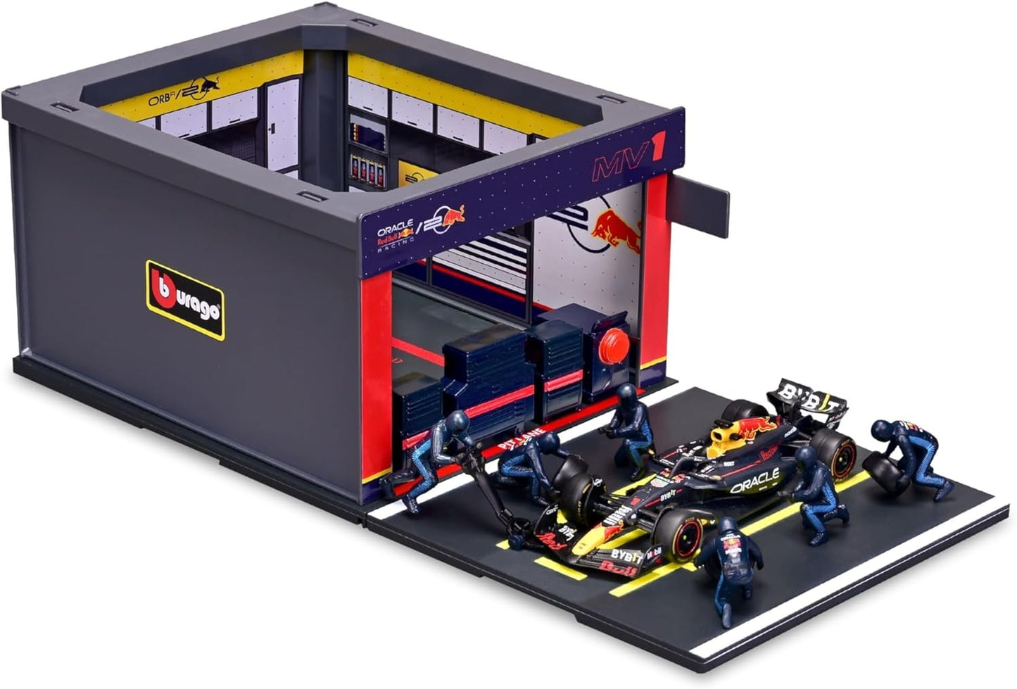 1:43 Scale Model | Red Bull Racing RB20 Max Verstappen Pit Pass Set