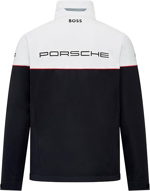 Porsche Formula E Men's Team Softshell Jacket Black 2024-RP Teamwear