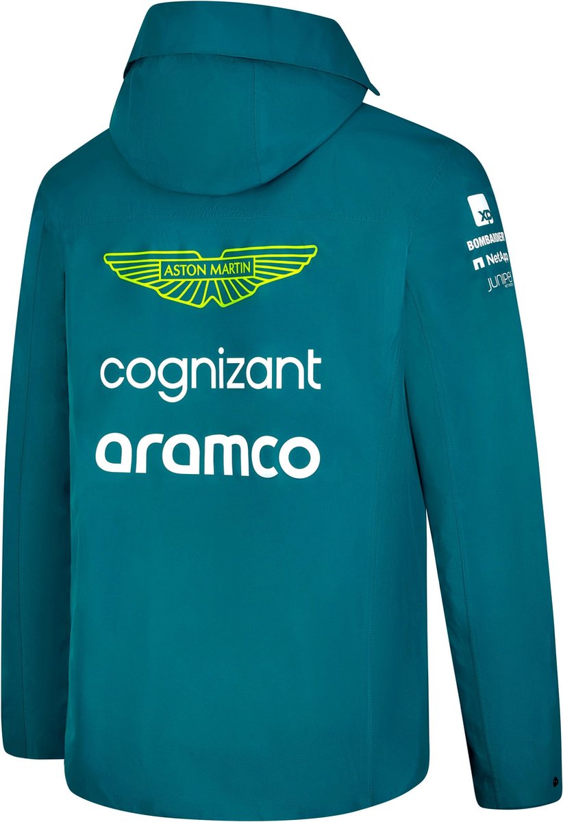 Aston Martin F1 2023 Team Rain Jacket