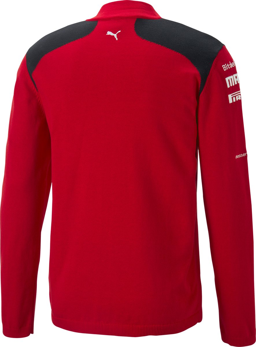 Scuderia Ferrari Men's Team 1/2 Zip Sweat Red 2023-RP Teamwear