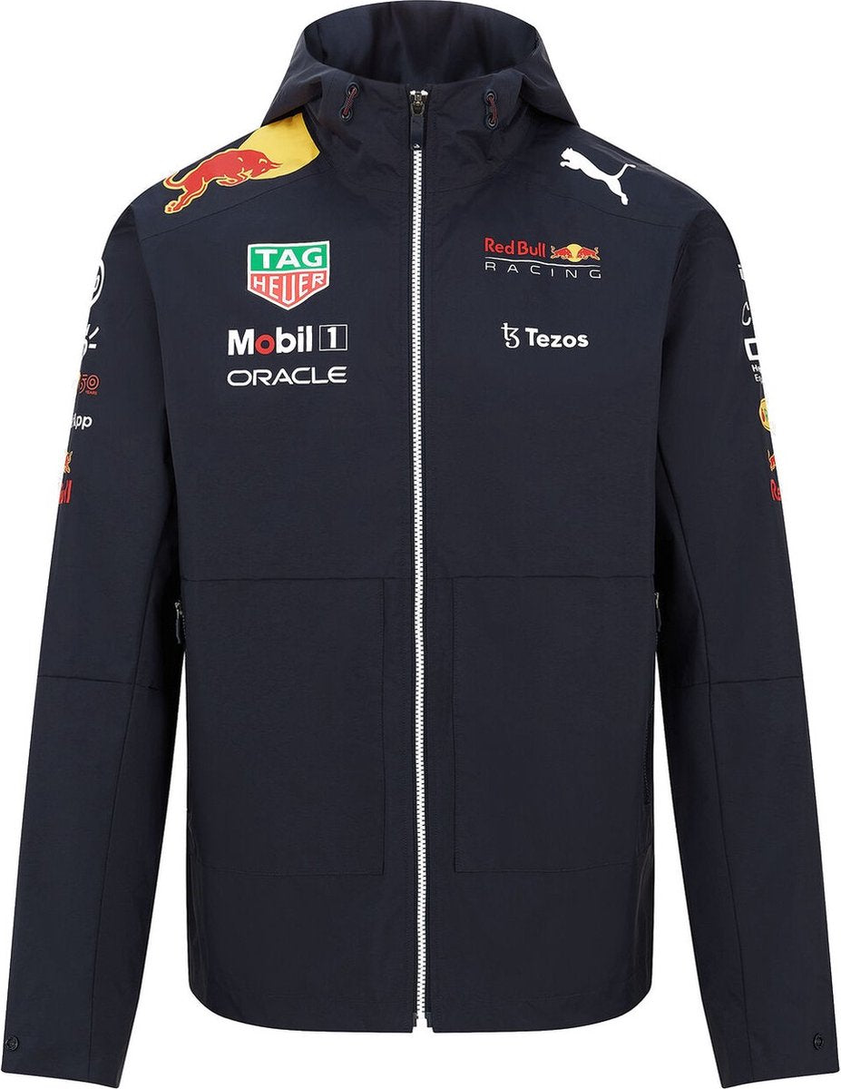 Red Bull Racing Men's Team Rain Jacket 2022-RP Teamwear