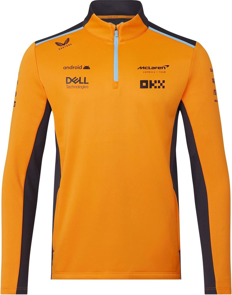 Mclaren Men's Quarter Zip Midlayer Jacket 2023-RP Teamwear