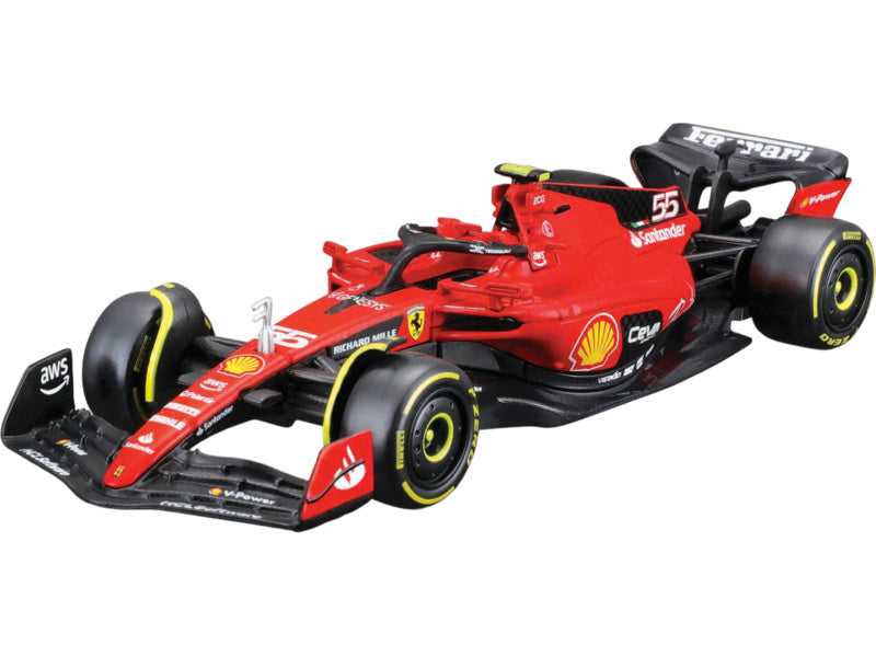 1:43 Scale Model | Ferrari Sf23 Carlos Sainz Without Driver Car