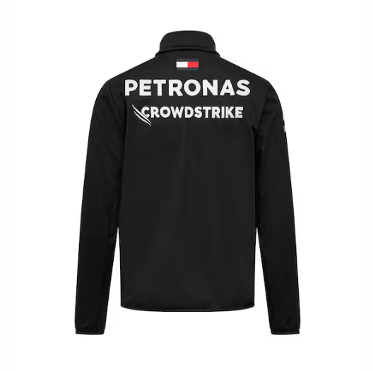 Mercedes-AMG Petronas Formula 1 Team Men's Softshell Jacket Black 2024-RP Teamwear