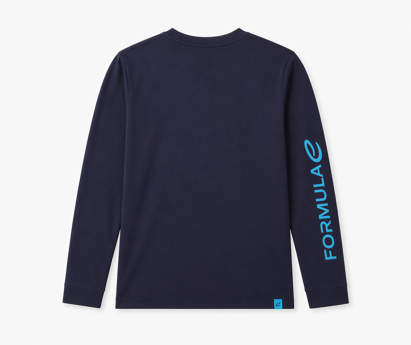 Formula E Men's Wordmark Gradient Long Sleeve T-shirt Navy 2025-Fanwear