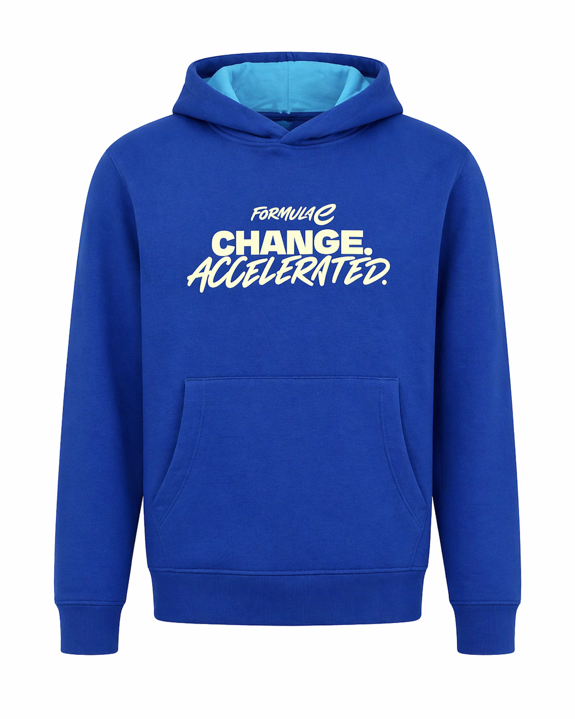 Formula E Kids Change Accelerated Hoodie Blue 2025-Fanwear