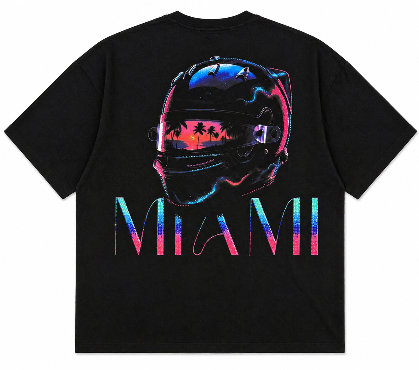 Vazalab Special Edition Miami Black T-Shirt 2026 - Fanwear