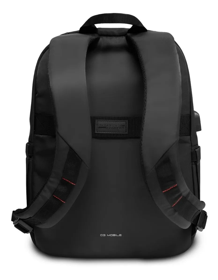 Scuderia Ferrari USB CGM Black Backpack