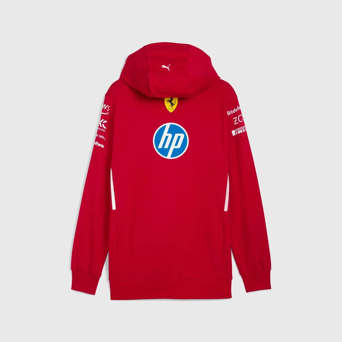 Scuderia Ferrari Kids Team Hoodie Dark Cherry 2025-RP Teamwear