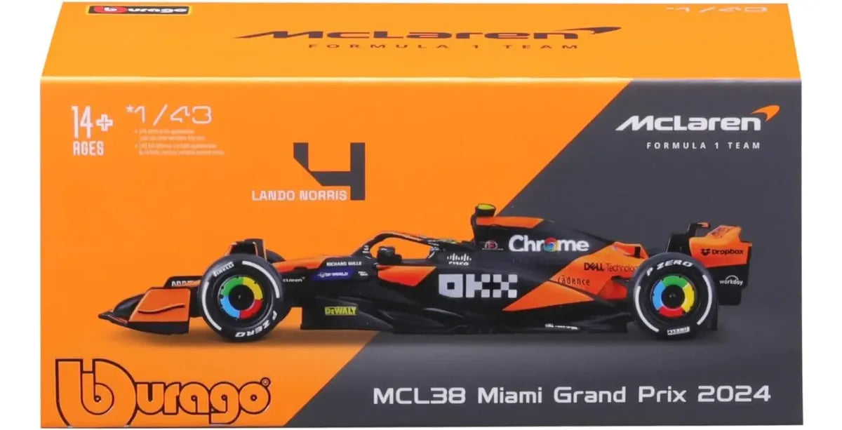 1:43 Scale Model | McLaren MCL38 Oscar Piastri Car