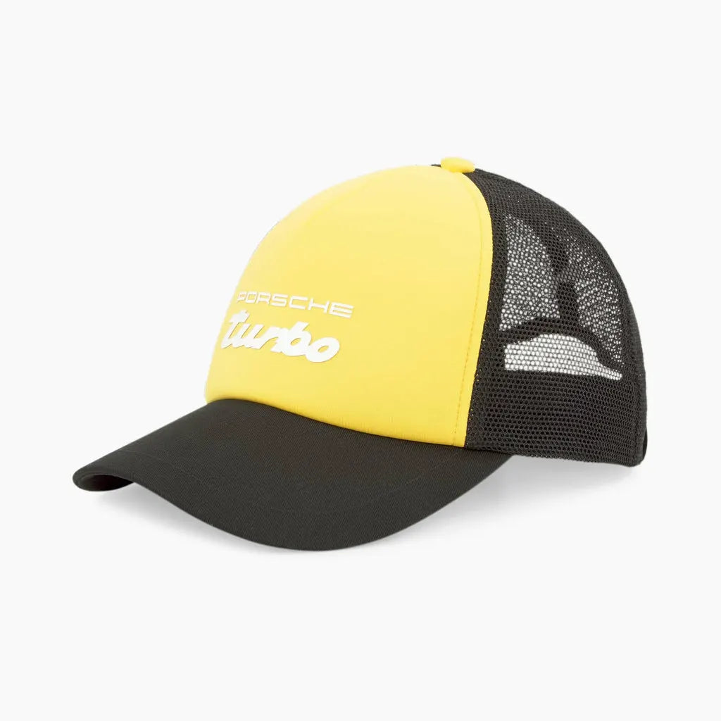 Porsche Motorsports Legacy Trucker Cap Yellow