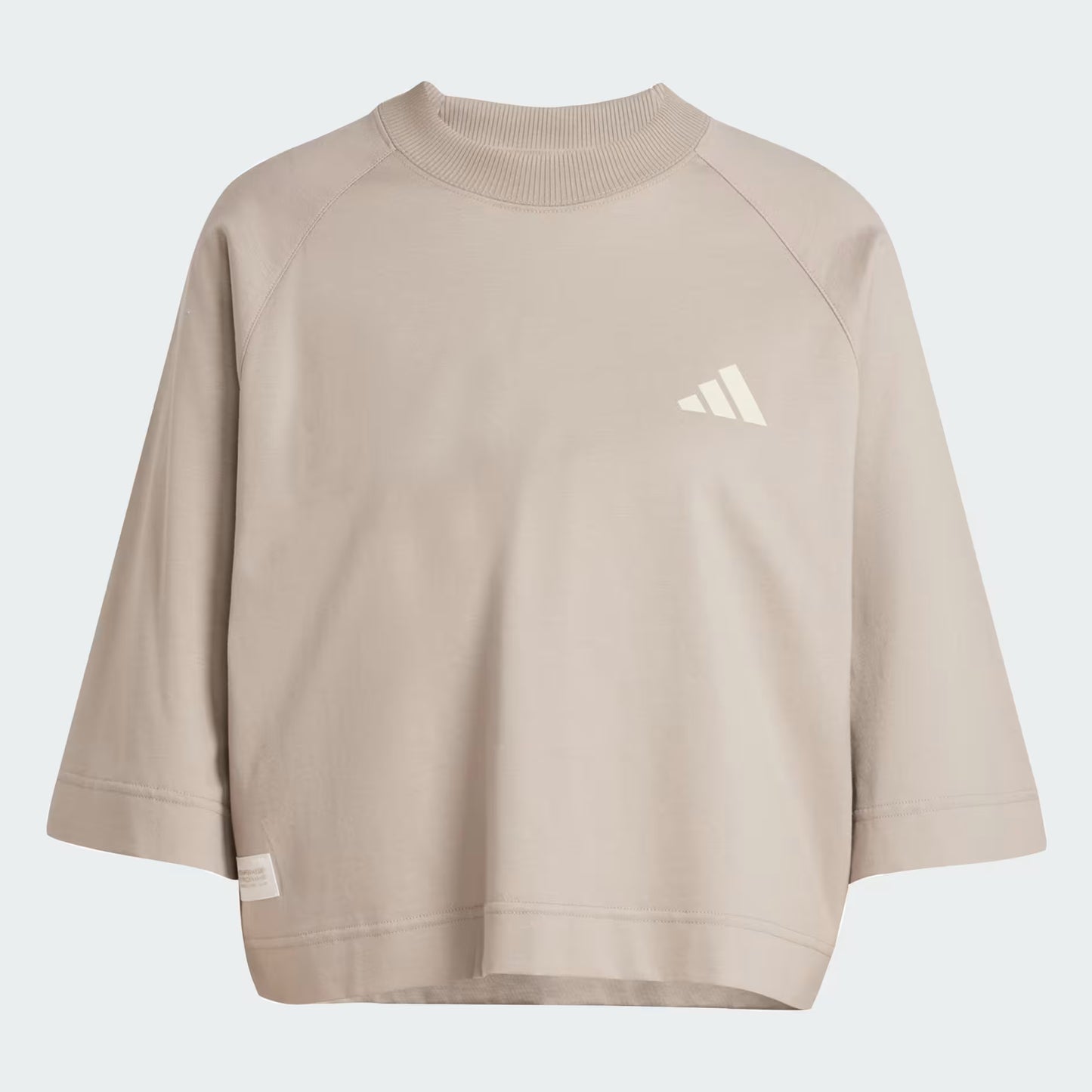 Mercedes Women's Stretch Snap Premium Sweat T-Shirt Beige 2025-Fanwear