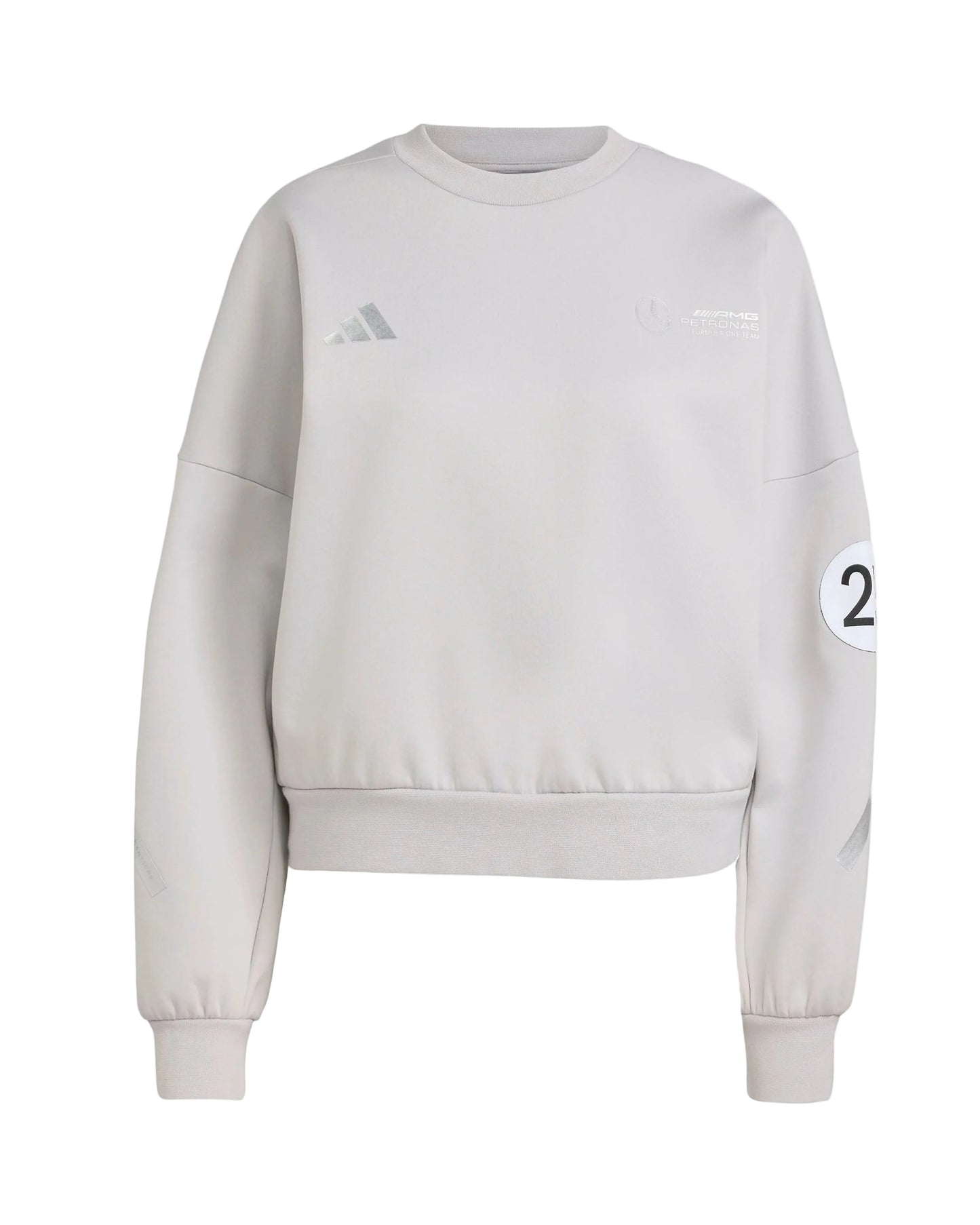 Mercedes Women's Silver Sweatshirt Grey 2025-Fanwear