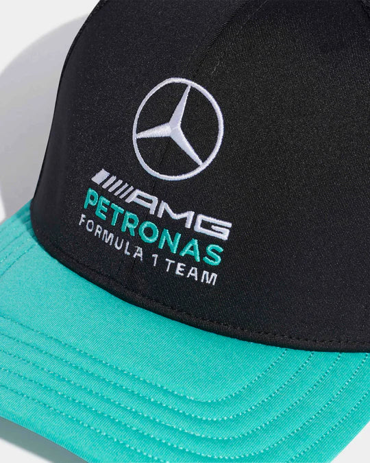 Mercedes-AMG Petronas Formula 1 Team Trucker Cap Black/Teal 2026 - Fanwear