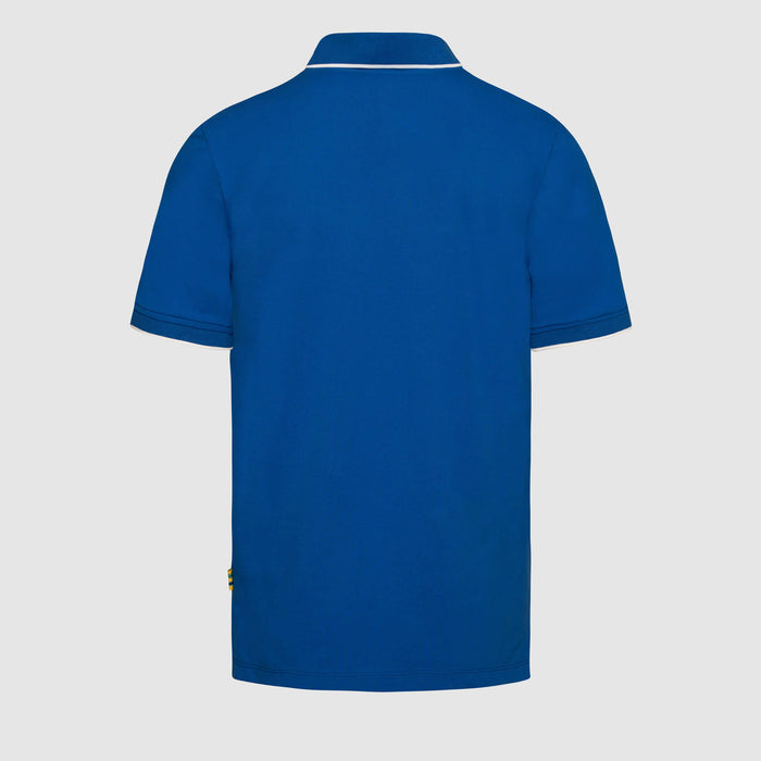 Ayrton Senna Men's 1960 Cotton Polo Blue 2025-Fanwear